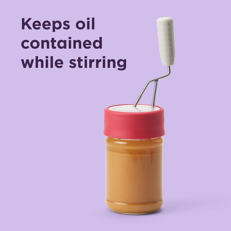 Chef’n Natural Peanut Butter Stirrer, Fits Most Mason and Peanut