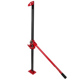 ANPART 3 Ton (6,000 lb) Capacity 60" High Lift Off Road Ratcheting Farm Jack Farm Jack - Red