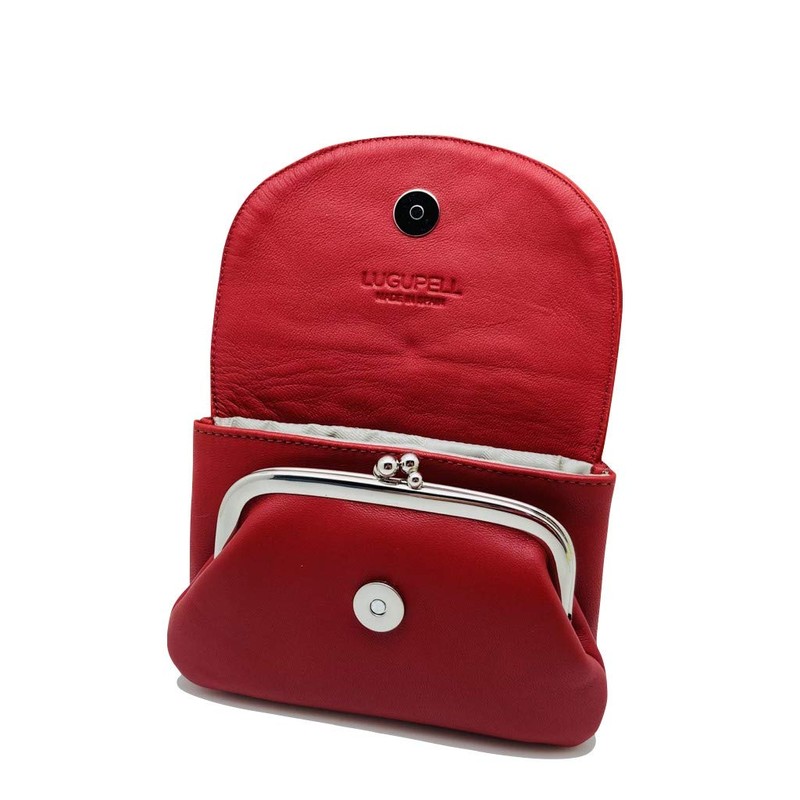 Woman, Lady and Girl Leather Purse, Cauldron, Elegant
