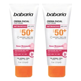 Pack Babaria Crema Facial Antimanchas Protección Spf Normal Seca Día