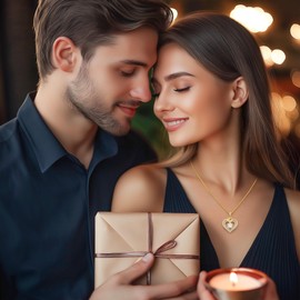 CDE Women's Moissanite Necklace 925 Silver Double Heart VVS1 Clarity D Colour Women's Jewellery Birthday Gift for Her Girlfriend Christmas Valentine's Day Mother's Day, Sterling Silver, Moissanite