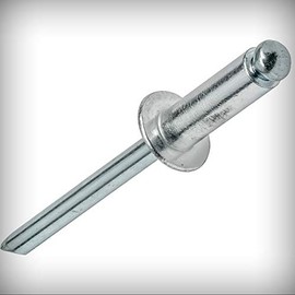 New Lot of 250 Pcs Pop Rivets 1/4" x 3/8" Aluminum Body Steel Mandrel Dome Head Blind Set #Lig-1553NG Warranity by Pr-Mch