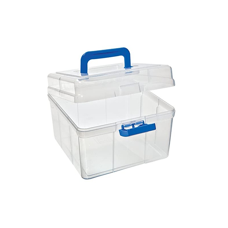 VBS Storage Box Suitcase 21.5 x 21.5 x 15 cm