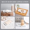 ANTIS'S HOME Ceramic Soap Dish with Drainage, Self-Draining Soap Holder