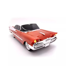 Universal Dodge Royal Lancer 1959 Bluetooth Portable Speaker w/ LED Light USB/AUX/FM Radio - Orange