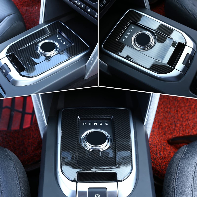 DIYUCAR for Discovery Sport Carbon Fiber Luxury Interior Accessory Gear