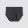 JAJU [JAJU] Women's Modal Sanitary Hip Hugger Panty 3-Pack_Black