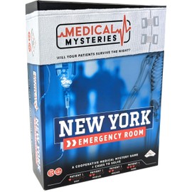 Identity Games Medical Mysteries New York Emergency Room | 1+ Players | 30-60 Mins | Ages 14+