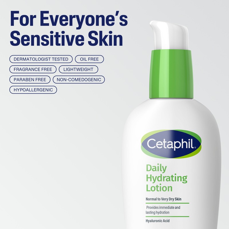 Cetaphil Daily Hydrating Lotion with Hyaluronic Acid 88ml