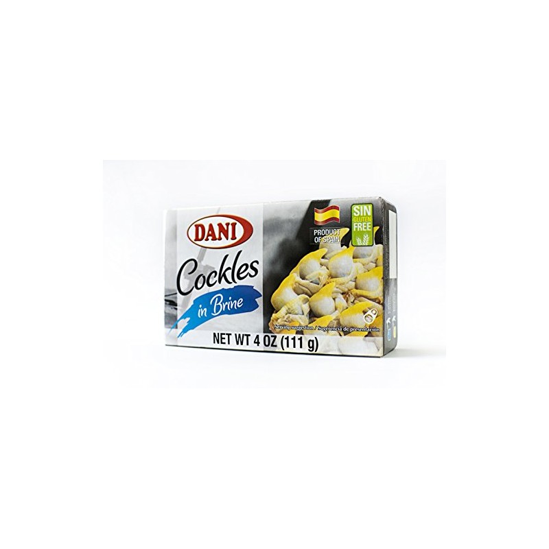 Dani Cockles in Brine ( Berberechos ) 40-50 Count Canned