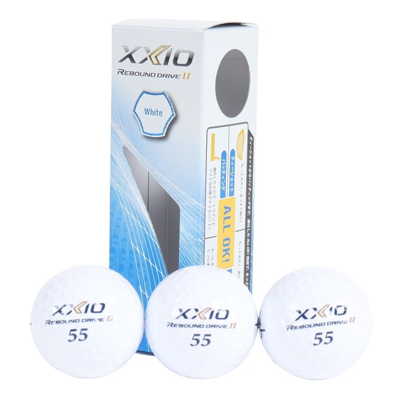 XXIO Golf Balls Rebound Drive 2 XN RD2 WH Sleeves