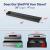 IIIOIIIA Stove Top Magnetic Shelf for Kitchen Organization, 30" Magnetic