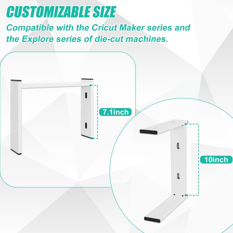 Zejoot Stand Legs Compatible with Cricut Maker 3, Cricut Maker,