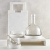 Santa Barbara Design Studio Table Sugar Marble and Glass Wine
