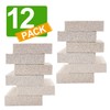 12 Pieces Insulating Fire Brick for Ovens, Kilns, Blacksmith, Fireplaces,