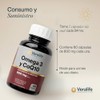 Suplemento Omega Coenzima Q10 Cápsulas Vitaminas Ácidos Grasos Pescados Alimenticio