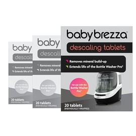 Baby Brezza Bottle Washer Pro Descaling Tablets Value Set of 60