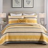 Homzard Quilt for Queen Bed Yellow Bedspreads -100% Cotton Queen