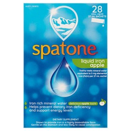 Spatone Liquid Iron Supplement Apple 28 Sachets