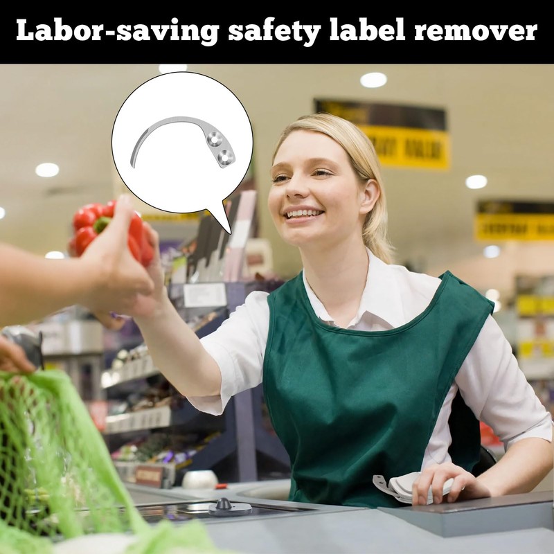 Security Tag Remover,3PCS Handheld Security Hook Detacher,Manual Security Tag Remover