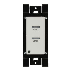 Leviton LVS-2W Low Voltage Pushbutton Station, 2 Button-On/Off, 1 Gang, White