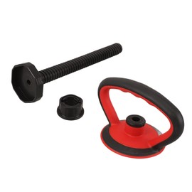BIUDECO Adjustable Kettlebell Handle Kit Versatile Weight Converter for Home Gym Training Slip Grip with Stable Base Nut Accessory for Workouts