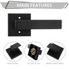 Probrico 10 Pack Dummy Door Lever,Single Sided Door Handle for