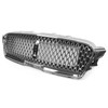 JOLONG Front Grille Fit for Lincoln MKZ 2017-2019 Bumper Upper