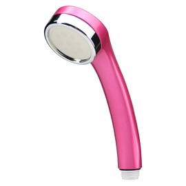 GAONA Magikayo Arienne GA-FA016 Shower Head, Water Saving, Ultra Thin (Shower Hole, 0.01 inch (0.3 mm), Soft to the Touch, Compatible with Low Water Pressure, Franboar's Pink)