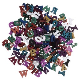 Generic Game Style 26 Wooden Letters Craft Letters Letter Decor Letter Cutouts DIY Wood Decor for Home