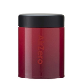 GoodPlus Vacuum Insulated Stainless Steel Food Pot, Air Zero, 12.2 fl oz (360 ml), Gradient Red, Keeps Hot and Cold Retention, Lightweight & Compact Design, Carefully Painted Gradation Colors, Soup Jar, Lunch Jar, Food Jar, Soup Pot