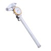 0150mm Dial Caliper Steel ShockProof Adjustable Vernier Caliper with Depth