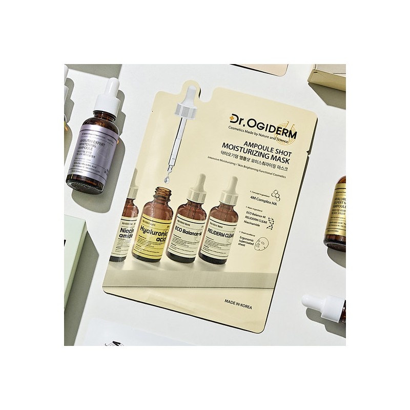 Dr. Ogidum [Dr. Ogiderm] Ampoule Shot Moisturizing Mask Pack 30g