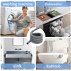 LUKIUP Drain Hose Extension, 1/1.5/2/2.5/3/4/5/6 m Drain Hose Washing Machine,