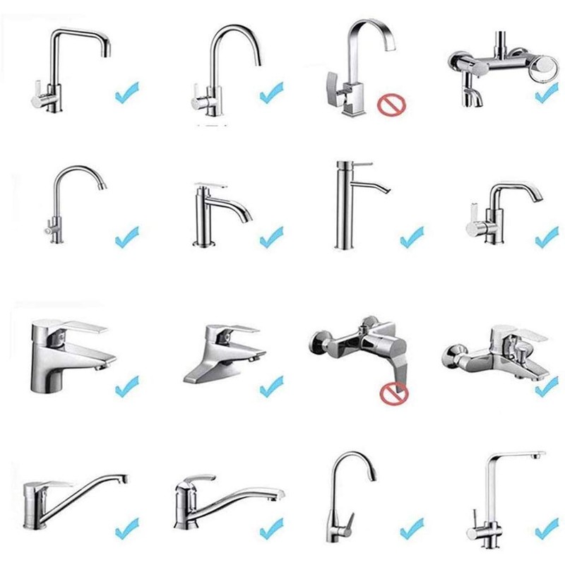 Lveal Kitchen Sink Faucet Sprayer Head, Movable Kitchen Tap Head,