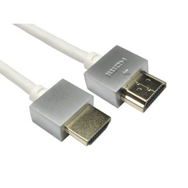 Alida Systems ® 2m White HDMI Cable with 3D Ethernet and Audio Return Channel