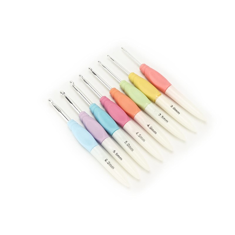 Yosoo Knitting Needles Set Boye Crochet Hooks Plastic Yarn Size