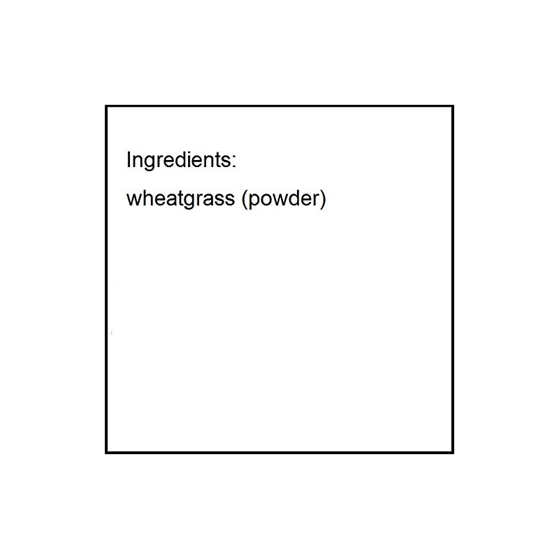 Organic & Kosher Certified Wheat Grass Powder 2 oz Package