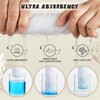 SATINIOR 10 Pcs Cotton Bra Liners Rectangle Under Bra Pads