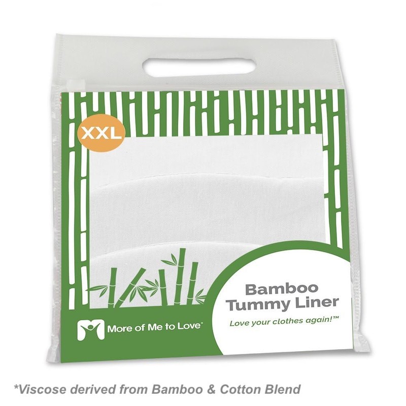 Cotton Tummy Liner 3 Pack XXL White