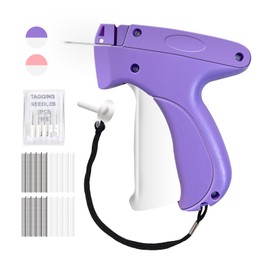 Pistola de Costura para Ropa - Pistola de Costura Manual Reparador Rápido de Ropa - Mini Pistola de Etiquetas - Incluye 6 Agujas Finas, 2000 Sujetador