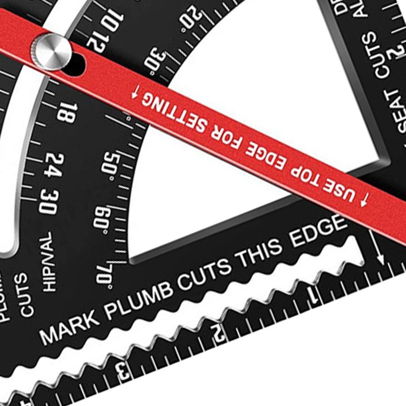 Carpenter Square 7 Inch, Rafter Square and Combination Square Tool