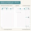 BEZEND Calendar 2026 Book Calendar A5 1 Week 2 Pages