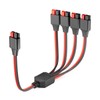 Anderson Splitter Cable,12AWG 1 to 4 Solar Charging Splitter Cable
