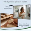 Garshana 100% pure Raw Silk,Ayurvedic Dry Brushing Gloves,Hanging Ring,2Pcs