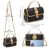 GAEKEAO Crossbody bags for Women Trendy Square Satchel Handbag Cute