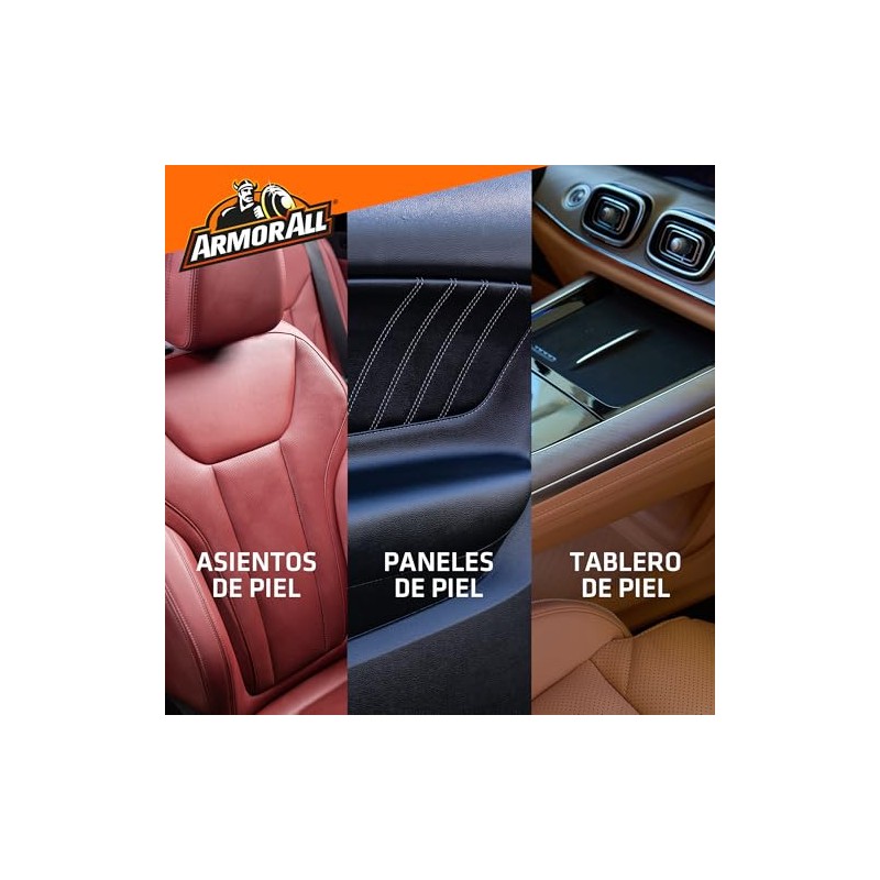 Armor All 17674 Gel Protector, Limpiador y Restaurador de Piel,