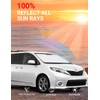 Parasol plegable para parabrisas delantero, ajuste personalizado 2020-2011 Toyota Sienna