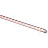Erico 3/8 in. Copper-Bonded Steel Ground Rod 1 pk