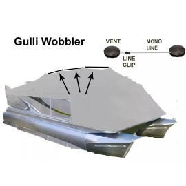 Gulli Wobbler seagull deterrent for pontoon canopy protection from gulls